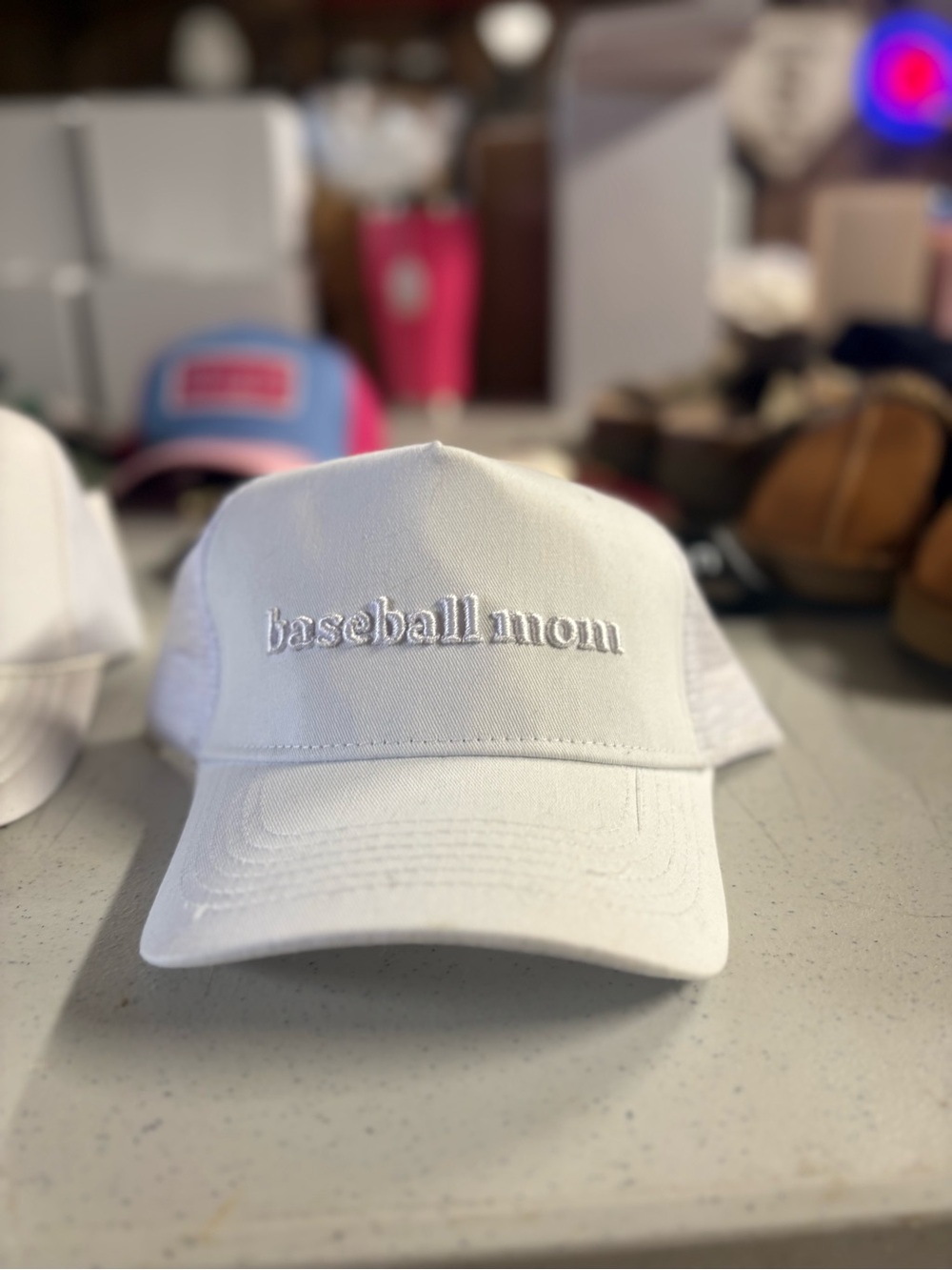 Set of 3  Baseball mom Trucker Hats